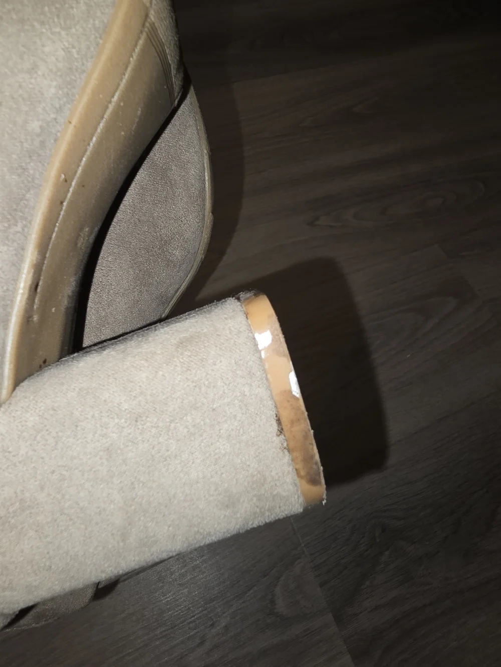 Old Navy Taupe Suede Ankle Boots